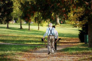 walk old people fitness