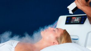 Cryotherapy cold therapy face skin