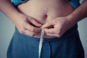 waist fat obesity food habits 