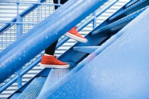 stairs exercise walking by stairs